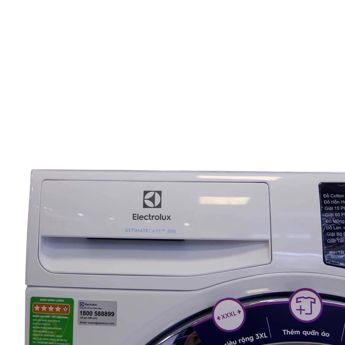 Máy Giặt Electrolux Inverter 9 Kg EWF9025BQSA giá rẻ, giao ngay